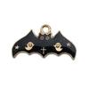 1 Halloween Gota de Aceite Aleación Colgante Divertido Accesorios para el Cabello Pulsera Collar DIY Accesorios para Aretes Fantasma Calabaza