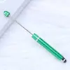 Caneta com Contas para Tela Sensível ao Toque Bobina Única DIY Feita à Mão Caneta Esferográfica Multicolorida Caneta de Assinatura com Contas Educacional para Negócios Atacado em Estoque