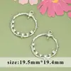 Brincos Colares Geométricos de Zircônia com Diamante Quadrado Redondo Banhados a Ouro Real 18k Acessórios Semi-acabados DIY