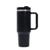 Taza Termo de Acero Inoxidable 304 Transfronteriza, Taza para Hielo de Gran Capacidad 40 oz, Gran Capacidad con Asa, Portátil para Uso en Exteriores y Uso en Automóvil