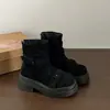 Botines estilo Martin para mujer, botas de cowboy, estilo western retro, 2026 súper populares, botines cortos de corte bajo, suela gruesa, que aumentan la altura, modelo nuevo