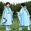 Impermeable infantil para estudiantes de primaria, con espacio para mochila, ligero, adecuado tanto para niños como para niñas, poncho impermeable y a prueba de lluvia de cuerpo entero