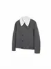 Nueva Chaqueta de Lana de Cordero de Algodón Cálido Popular de Moda para Hombre, Chaqueta de Algodón Gruesa de Otoño e Invierno con un Aspecto Moderno Elegante y Relajado