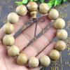 Atacado de fábrica Argentina pulseira de sândalo verde 15mm contas de sândalo rosário brincar pulseira de amantes para homens e mulheres fragrância natural