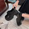 Zapatos de plataforma de suela gruesa para mujer, nueva colección otoño 2026, estilo JK retro británico, mocasines de plataforma con cordones versátiles