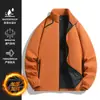 Venta al por mayor transfronteriza 2026 nuevo otoño chaqueta cálida de caparazón blando para hombres y mujeres, conjunto de abrigo suelto con cuello alto