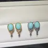 Aretes Turquesa Estilo Palacio, Monturas de Perla y Circonita, Accesorios para Aretes Incrustados con Diamantes al por Mayor, Monturas de Tachuela Estilo Palacio