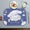 Jogo Americano de Couro Infantil, Toalha de Mesa High-End Estilo Ins, À Prova d'Água e de Óleo, Toalha de Mesa para Aluno do Ensino Fundamental, Tapete para Mesa de Estudo