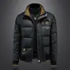 Jaqueta de Penas Quente Nova de Inverno Moda Masculina Gola Fashion Jaqueta Casual Y9561