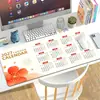 Calendario 2027, alfombrilla de ratón de gran tamaño, alfombrilla de escritorio para teclado de oficina de Año Nuevo, regalo promocional, hecha a medida según tu diseño, directo del fabricante