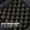 Rueda tipo gota de agua para pesca de exterior Bolsa de almacenamiento EVA Rueda de pesca Rueda giratoria Bolsa para señuelos Luya Caja de protección para equipo de pesca portátil multifuncional