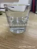 Fabricantes vaso de cristal Scort personalizado de 130 ml con fondo grueso de cristal sin plomo vaso de whisky