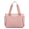 Bolsa de Ombro de Cor Sólida, Bolsa Casual Leve para Viagem, Bolsa Durável Multibolsos de Tecido de Nylon Impermeável, Bolsa de Ombro, Nova Bolsa Feminina de Grande Capacidade