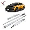 Adecuado para Toyota 23 Crown Crown Decoración Modificada de Borde de Puerta Tiras Brillantes Galvanizadas Instalación Especial Anti-Rayaduras para la Carrocería