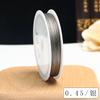 Alambre con cuentas, alambre hecho a mano con cuentas, acero inoxidable dorado con recubrimiento de goma negra fábrica venta al por mayor