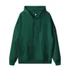 Sudadera con capucha talla europea transfronteriza talla grande, jersey de rizo, marca de moda, sudadera con capucha unisex de corte holgado con logo