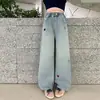 Pantalones para Niñas Primavera 2026 Nuevos Elegantes Ropa Infantil Casual Pantalones Rectos Jeans para Niños Estilos de Primavera y Otoño