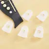 Protetor de Dedo de Silicone Respirável para Guitarra para Iniciantes Tocarem Guitarra e Pressionarem as Cordas para Prevenir Lesões e Protetor de Dedo