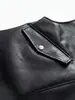 Ropa de Mujer de Moda y Elegante, Nueva, Europea y Americana Transfronteriza 2026, Chaleco Casual Negro Simple al por Mayor