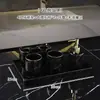 Juego de Tazas para Enjuague Bucal Combinación Taza para Lavar Portacepillos de Dientes Cerámica Portacepillos de Dientes Eléctricos Set Hogar Nórdico Lujo Ligero
