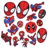 Suministro Directo de Fábrica Parche Infantil Bordado de Dibujos Animados de Spider-Man Ropa Ropa Jeans Decoración Agujero Pegatina de Tela