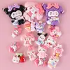 Accesorios de Resina para Manualidades de Dibujos Animados Kuromi Gato Funda para Teléfono Pegatinas de Pegamento Cremoso Pasadores para el Cabello Decoraciones para Zapatos Materiales de Accesorios para Manualidades