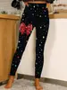 Pantalones de Mujer Estilo Europeo y Americano Transfronterizos, Pantalones Cortos, Personalizables con Tu Propio Diseño, Impresión Digital 3D, Leggings Casuales, Estilo Delgado de Verano