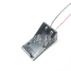 Conector a presión para batería de 9V caja de batería de 9V portapilas tipo recto tipo T con tapa con interruptor conector DC conector a presión duro