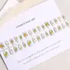 Nuevas Uñas Portátiles de Conejo Blanco Lindas de Dibujos Animados para Primavera y Verano Tira Corta Uñas Postizas Piezas de Uñas Portátiles Hechas a Mano Venta al por Mayor