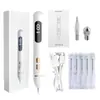 Fabricante en stock Máquina de belleza LCD portátil para el hogar eliminar lunares de carne pecas removedor de lunares pluma instrumento de belleza removedor de lunares pluma