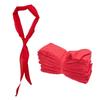 1.2 Cachecol vermelho para alunos do ensino fundamental Cachecol vermelho espesso 1.5 Professores adultos com nó de lenço vermelho Cachecol vermelho de algodão não puro