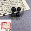 Versión Mejorada del Stick para Ojos de Sándalo Púrpura Ojo de Cuerno Zhuque Sanzhe y Palo Relajante para Puntos de Acupuntura de Ojos de Flor de Loto