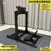 Silla Plegable de Media Estructura para Simulador de Carreras Perfil de Aluminio 3060 Soporte para Simulador 4080 Almacenamiento en Espacio Pequeño