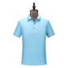 Comercio exterior de alta gama polo para hombre Paul logo personalizado algodón solapa manga corta camiseta publicitaria overol transfronterizo