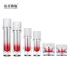 Material de Embalagem Personalizado para Conjunto de Produtos de Skincare de Parede Grossa em PETG Embalagem Secundária para Emulsão Aquosa Prensada Essência Creme para Rosto e Olhos Plástico
