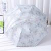 Guarda-chuva de Sol Bordado com Renda de Camada Dupla Proteção Solar UV para Mulheres Proteção Solar e Contra Chuva Guarda-sol de Uso Duplo UPF50