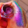 Novo Produto Transfronteiriço Flash Neon Destaque Arco-Íris Laser Óptico Camaleão Fantasma Polarizado Glitter Joias de Arte de Unhas
