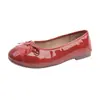 Zapatos de Ballet Individuales Franceses 2026 Primavera/Otoño Nuevo Estilo Mary Jane Moño Zapatos Preciosos Zapatos de Boca Baja Versátiles Zapatos de Noche para Mujer