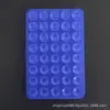 Ventosa de silicona de 40 cuadrados engrosada, de doble cara, lavable, soporte para teléfono móvil de doble cara, pegatinas antideslizantes
