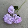 Flor Artificial para Boda Hortensia Individual Flor para Salón de Bodas Cascada Mar de Flores Paisajismo Económico Hortensia tipo Paleta