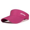 Verano Nuevo Maratón al Aire Libre DEPORTE Sombrero de Copa Vacía para Hombre y Mujer para Correr Deportes Secado Rápido Perforado Parasol Sombrero para el Sol