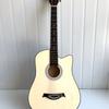 Venta directa de guitarras de fábrica de 38 pulgadas para popularización de canciones folclóricas, para principiantes, principiantes, principiantes, guitarra folclórica, estudiantes masculinos y femeninos, práctica de piano.