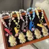 Oro Puro 999 Oro Nuevo Estilo Cadena de Cuentas Labubu Regalo para Amigos Cadena para Teléfono Móvil Llavero Colgante Colgante