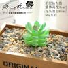 004 Cabeza de Flor de Planta Suculenta Verde Afelpada Suministros Creativos para Bricolaje Accesorios para Colgar en la Pared Decoración de Flores para el Hogar Planta Verde Shangyi