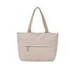 Bolsa Tote de Gran Capacidad Otoño 2026 Nueva para Mujer Estilosa Casual de Tela para el Trabajo Bolso de Mano/Hombro Simple Bolsa de Chaqueta de Algodón