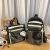 Mochila de Gran Capacidad Linda Estudiantes de Secundaria Bolsa para el Dolor Estilo Ins Mochila Escolar Japonesa Mochila de Hombro Moderna para Estudiantes en Clase