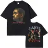 Talla Europea TMejor Famoso Kanye West The College Dropout Camiseta