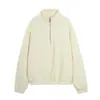 Fabricante mayorista de ropa para mujer transfronterizo 2026 nuevo estilo europeo y americano moderno casual holgado versátil color liso sudadera con cremallera