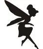 Elfo Corte Láser Unicornio Alas de Ángel Negras Niña Decoración de Tarjeta Festiva Mariposa Hada