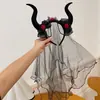 Nuevo Sombrero de Halloween: Diadema de Felpa Cabeza de Fantasma de Calabaza, Diseño Único y Exquisito, Disfraz de Cosplay, Accesorio Divertido para el Cabello para Mujeres